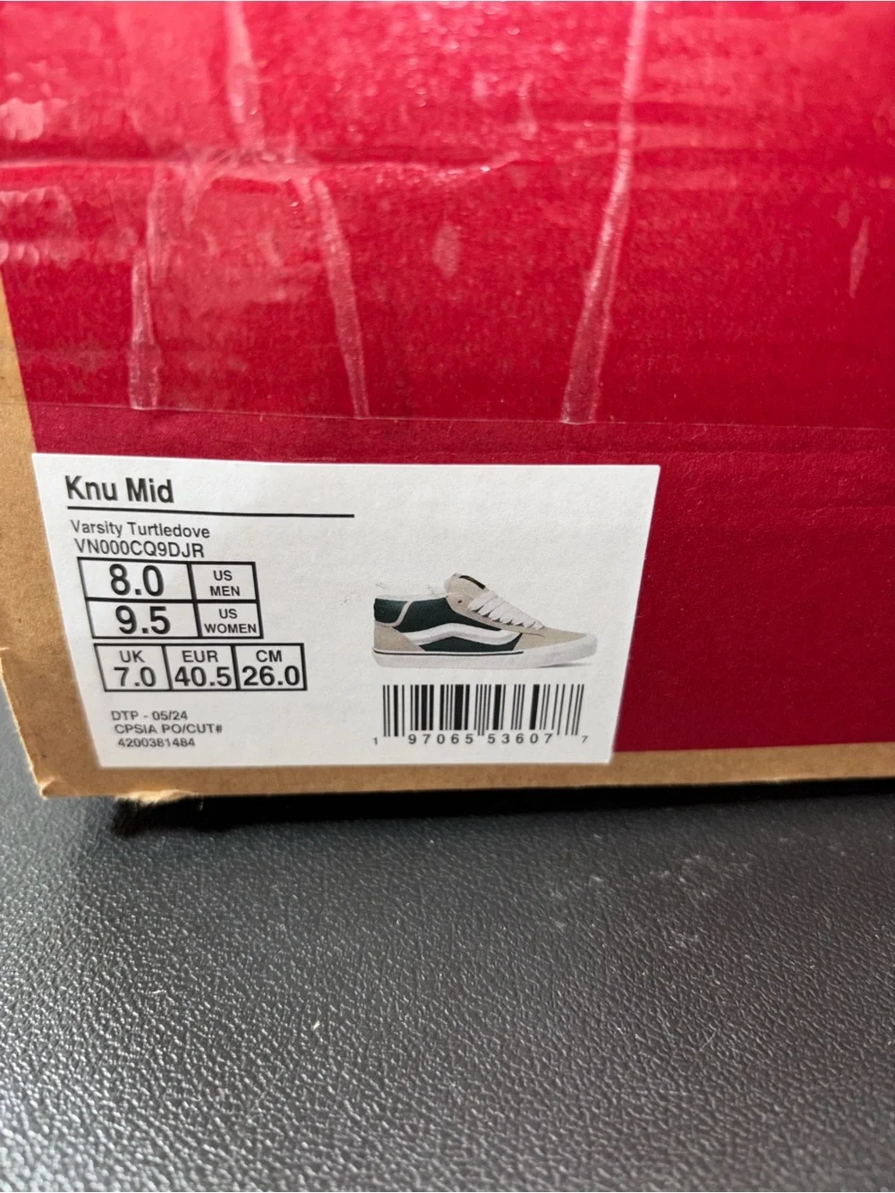 Vans Knu Mid sz 8.0 Men’s 9.5 Woman